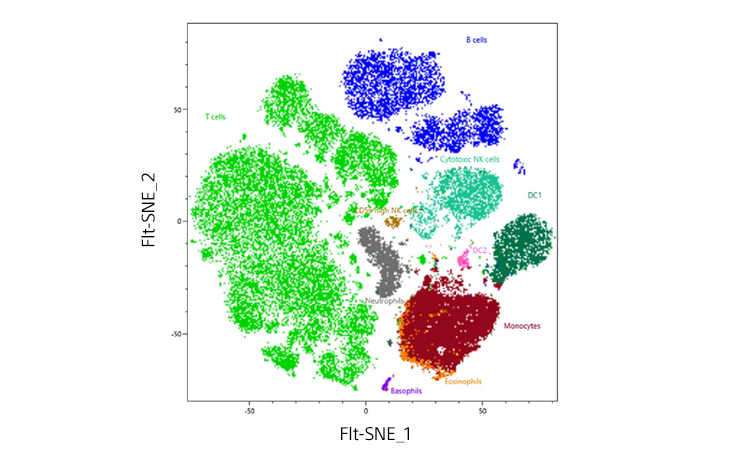 FIt-SNE visualization plot