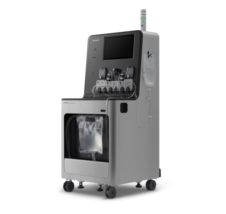Photo of the CGX10 cell isolation system